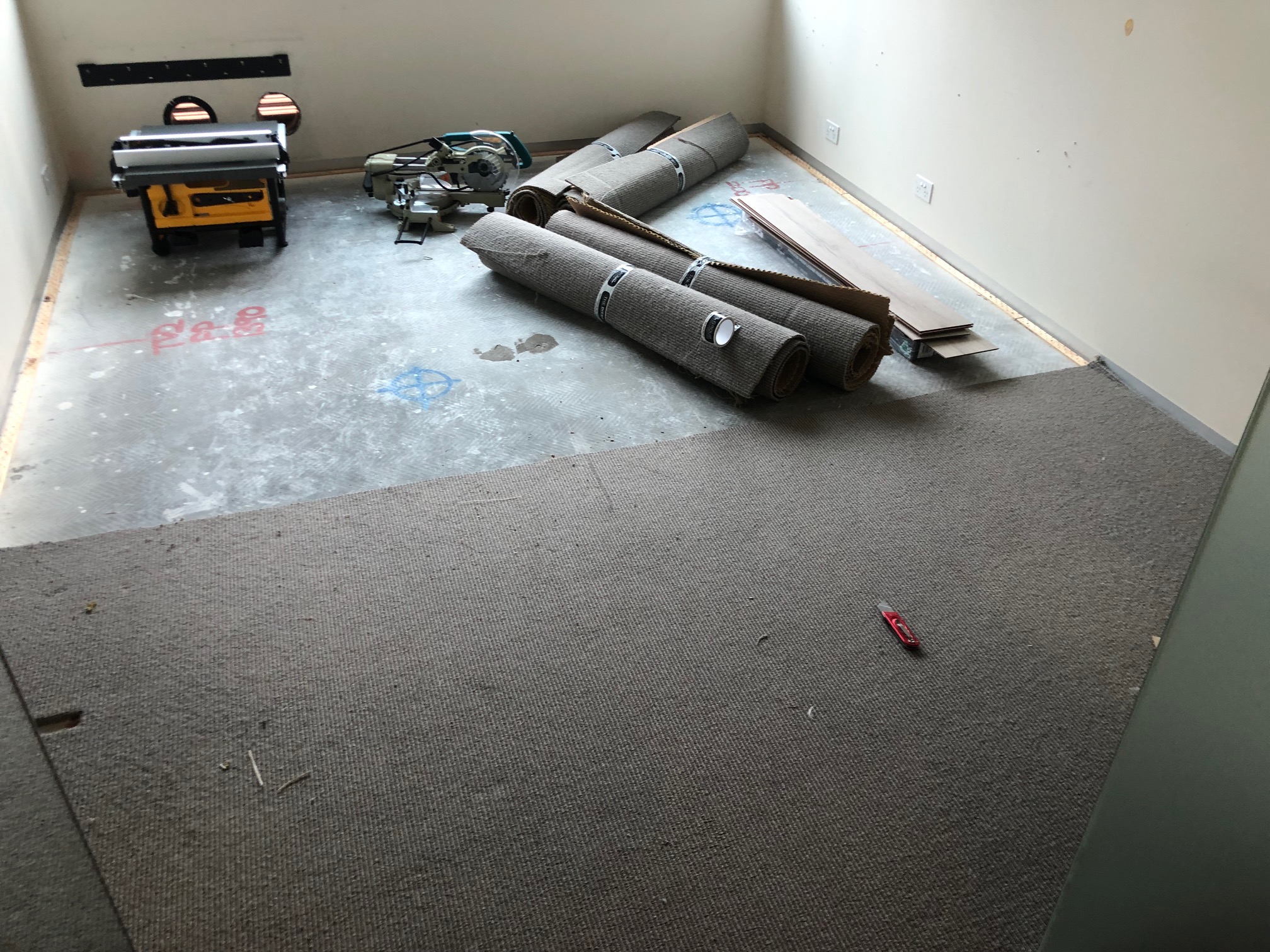 Floating floor layering melbourne - Before Pics- Queenstreet2